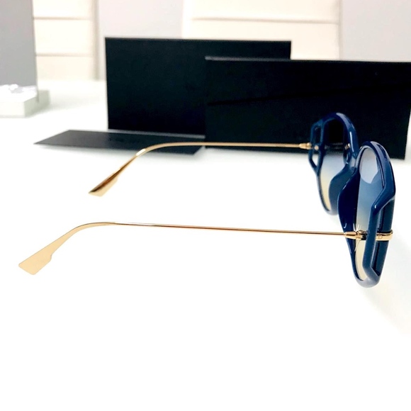 NWT Dior DIORDIRECTION2 - PJP84 Blue Sunglasses - Picture 5 of 7